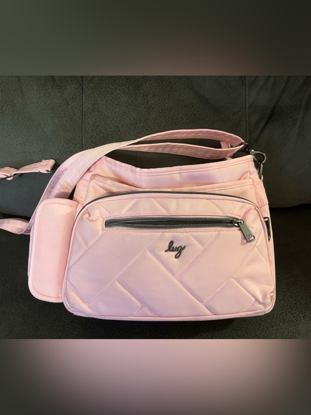 Lug Shimmy LE Light Pink Purse